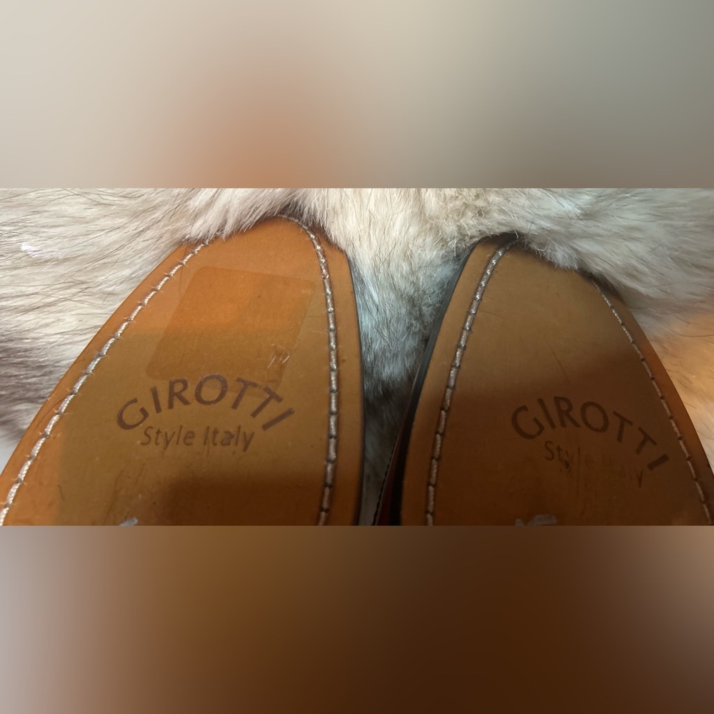 Handcrafted Girotti leather wingtip boots - Picture 7 of 14